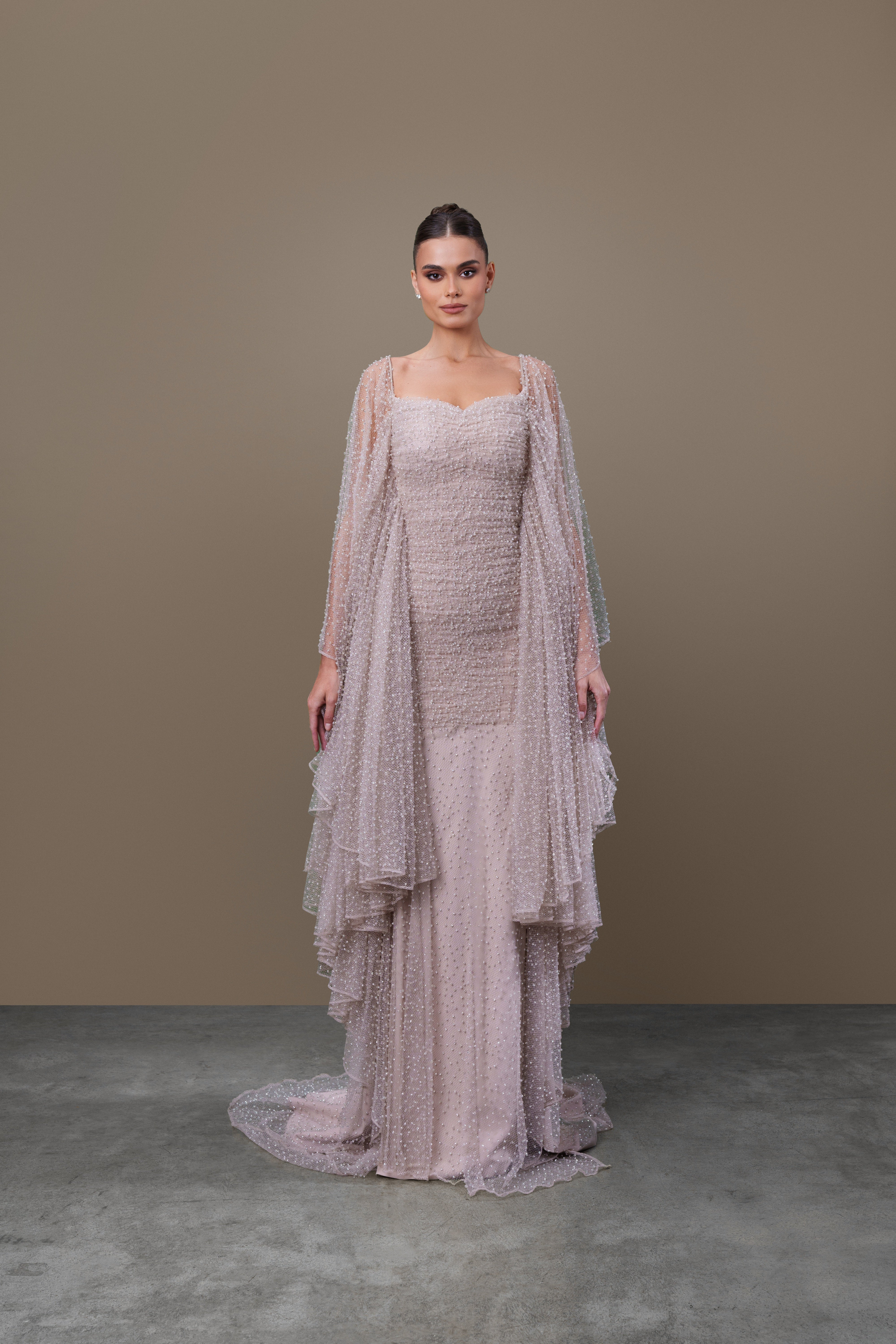 Fully Crystal Embellished Dress